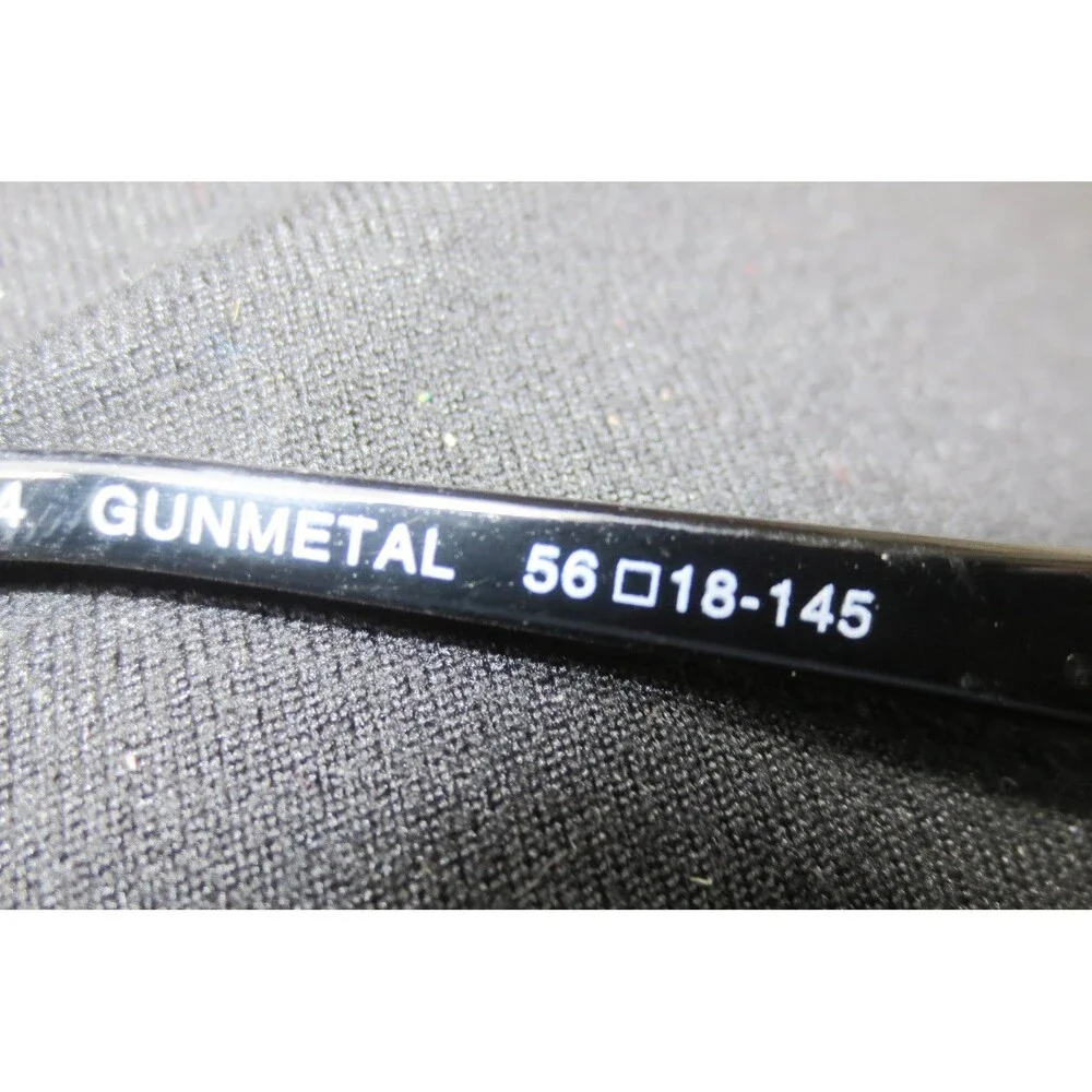 Member's Mark MM7104 Gunmetal Rectangular Semi-Rimless Eyeglass Frames 56-18-145